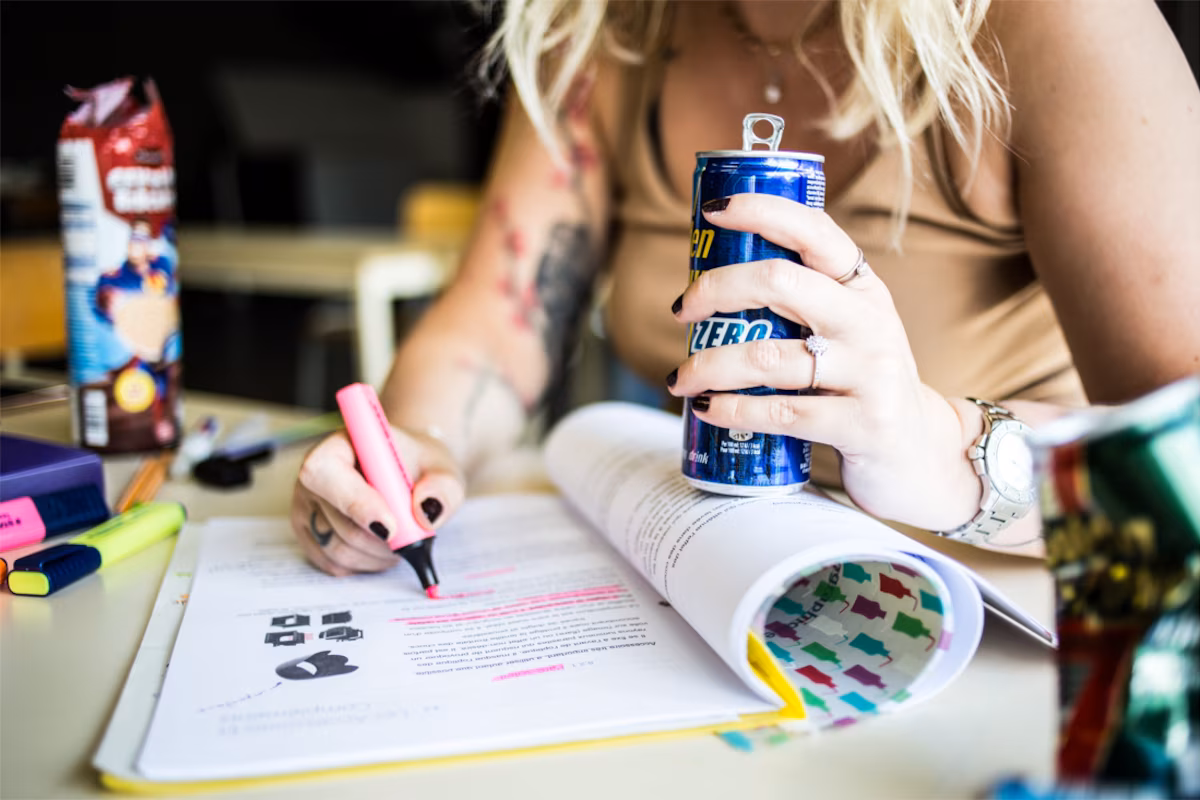 Les boissons préférées des étudiants d’université